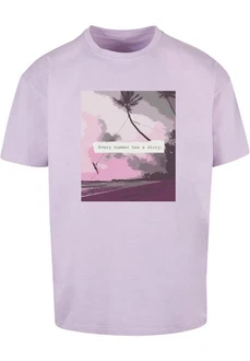 Merchcode T-Shirt Herren Lila/Rosa Merchcode T-Shirt Herren Lila/Rosa