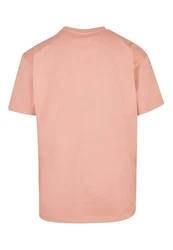 Merchcode T-Shirt Herren Rosa/Orange