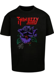 T-Shirt Herren Thin Lizzy - Rose Color Heavy Oversize Tee (1-tlg)