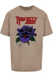Merchcode T-Shirt Herren Braun/Rosa/Rot/Lila