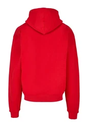 Merchcode Kapuzensweatshirt Park Fields - Icon Ultra Heavy Hoody (1-tlg) Rot/Rosa