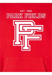 Merchcode Kapuzensweatshirt Park Fields - Icon Ultra Heavy Hoody (1-tlg) Rot/Rosa