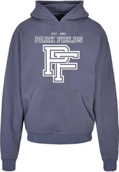 Merchcode Kapuzensweatshirt Park Fields - Icon Ultra Heavy Hoody (1-tlg) Blau/Dunkelblau/Lila