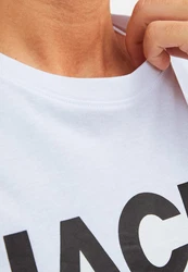 Jack & Jones T-Shirt 3er Pack Corp Schwarz/Hellblau/Blau