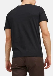 Jack & Jones T-Shirt 3er Pack Corp Schwarz/Hellblau/Dunkelgrün
