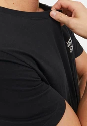 Jack & Jones T-Shirt 3er Pack Corp Schwarz/Dunkelgrau