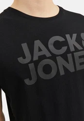 Jack & Jones T-Shirt 3er Pack Corp Schwarz/Dunkelgrün