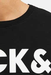 Jack & Jones T-Shirt 3er Pack Corp Schwarz/Hellblau/Dunkelgrün