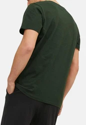 Jack & Jones T-Shirt 3er Pack Corp Dunkelgrün/Grün