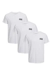 Jack & Jones T-Shirt 3er Pack Corp Weiß/Dunkelblau/Grau