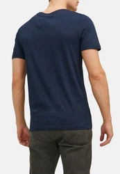 Jack & Jones T-Shirt 3er Pack Corp Dunkelblau/Schwarz/Hellblau