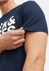 Jack & Jones T-Shirt 3er Pack Corp Dunkelblau