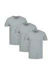 Jack & Jones T-Shirt 3er Pack Basic Grau/Hellgrau Jack & Jones T-Shirt 3er Pack Basic Grau/Hellgrau