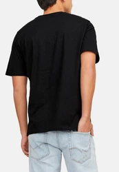Jack & Jones T-Shirt 3er Pack Basic Schwarz/Mischfarben/Hellblau/Silber
