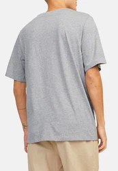 Jack & Jones T-Shirt 3er Pack Basic Schwarz/Dunkelgrau/Grau/Blau