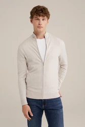 WE Fashion Cardigan Braun/Beige/Lila