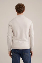 WE Fashion Cardigan Braun/Beige/Lila