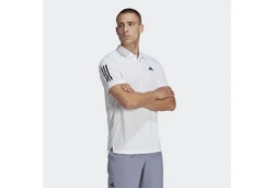 adidas Performance Poloshirt CLUB 3-STREIFEN TENNIS POLOSHIRT Weiß/Creme