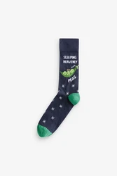 Next Basicsocken (2er-Pack) Grün/Blau