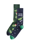 Next Basicsocken (2er-Pack) Grün/Blau