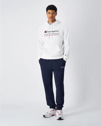 Champion Kapuzensweatshirt Weiß/Rot/Gelb