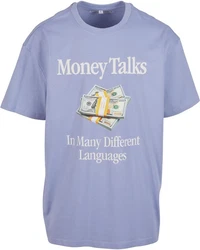 MT Money Talks Oversize Tee Blau/Hellblau