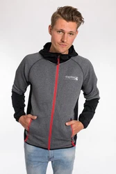 DEPROC Active Fleecejacke ELM NEW OS MEN Dunkelrot/Rot/Hellgrau/Hellblau/Dunkelgrau/Orange/Gelb