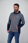 DEPROC Active Fleecejacke ELM NEW OS MEN Dunkelblau/Grau/Hellblau/Lila