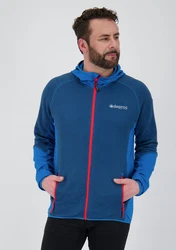 DEPROC Active Fleecejacke ELM NEW OS MEN Blau/Hellblau
