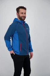 DEPROC Active Fleecejacke ELM NEW OS MEN Blau/Hellblau