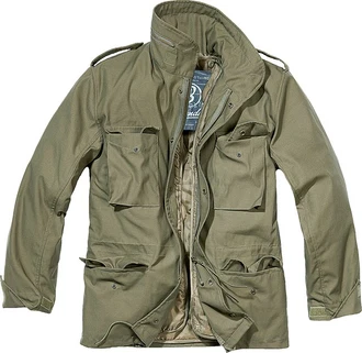Brandit M65 Standard Jacke Dunkelgrün/Khaki/Braun