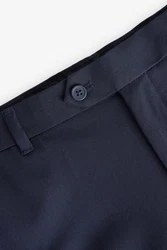Next Stoffhose Elegante Relaxed Fit Stretchhose mit Tapered Bein Blau/Dunkelblau/Hellblau