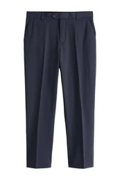 Stoffhose Elegante Relaxed Fit Stretchhose mit Tapered Bein (1-tlg)