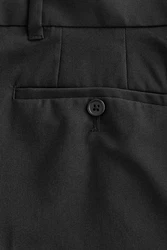 Next Stoffhose Elegante Relaxed Fit Stretchhose mit Tapered Bein Dunkelgrau/Khaki/Schwarz/Beige