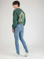 Lee Skinny-fit-Jeans Malone Hellblau/Blau