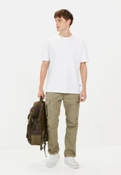 camel active Print-Shirt Weiß