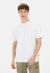 camel active Print-Shirt Weiß
