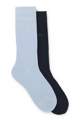 BOSS Businesssocken (Packung, 2-Paar) Blau/Hellblau/Dunkelblau/Grau