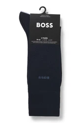 BOSS Businesssocken (Packung, 2-Paar) Blau/Hellblau/Dunkelblau/Grau