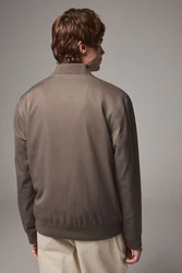 Next Bomberjacke (1-St) Khaki/Dunkelgrün/Grau/Braun