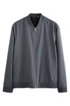 Next Bomberjacke (1-St) Grau/Dunkelblau/Dunkelgrau/Hellgrau
