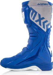 Acerbis X-Team Motocross Stiefel Hellblau/Blau