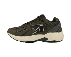 ARKK Copenhagen Oserra Herren Sneaker Dunkelgrün/Khaki/Braun