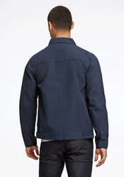 Lindbergh Hemdjacke Oberhemd Dunkelblau/Blau/Hellblau