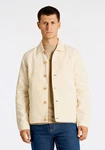 Lindbergh Hemdjacke Oberhemd Beige/Creme/Orange/Khaki/Gelb