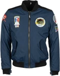 Helstons Motorradjacke Lynx Blau/Hellblau