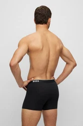 BOSS Boxer Brief 3P Power (Dreierpack) Grau/Gold/Braun/Rosa/Dunkelgrau/Schwarz