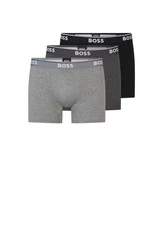BOSS Boxer Brief 3P Power (Dreierpack) Grau/Gold/Braun/Rosa/Dunkelgrau/Schwarz