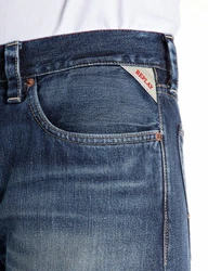Replay Straight-Jeans DERYCK Rot/Hellblau/Blau/Grün