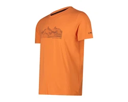 CMP Kurzarmshirt MAN T-SHIRT Flamme/Anthrazit